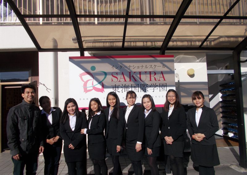 91 93期生出発と97 98期生到着 Sakura東海国際学園